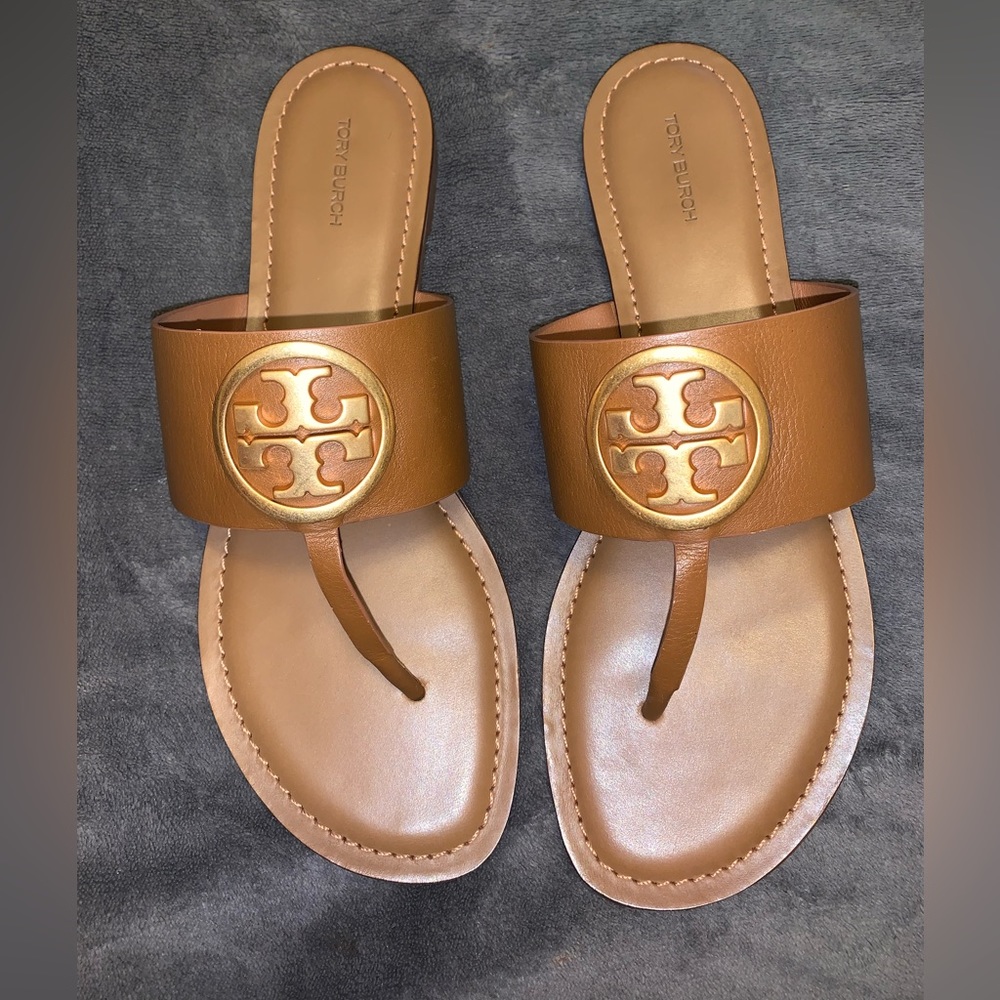 BENTON BAND FLAT SANDALS - Picture 1 of 4